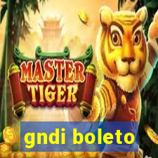 gndi boleto